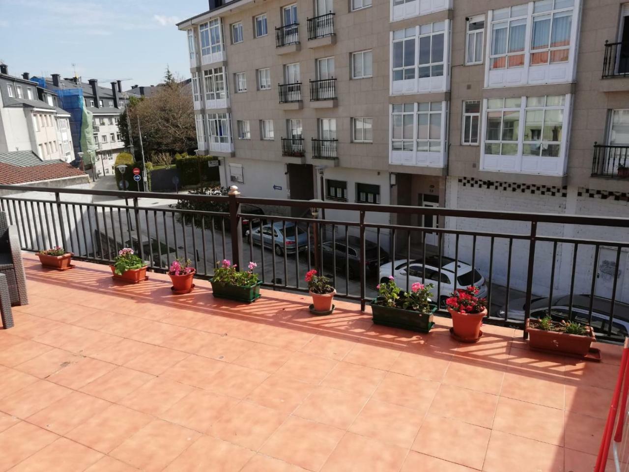 Apartamento Sigueeiro Camino Ingles Sigueiro Bagian luar foto
